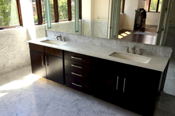 Bathroom Countertop Installation