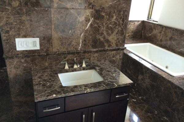 Bathroom Countertop Installation